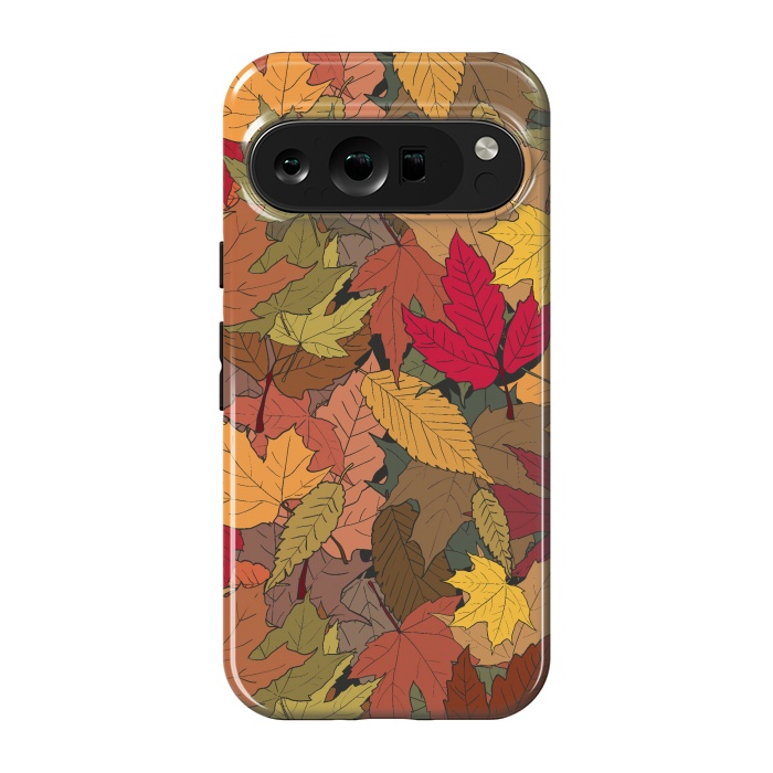 Pixel 9 pro StrongFit Colorful autumn leaves by Bledi