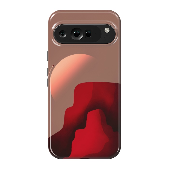 Pixel 9 Pro XL StrongFit The distant moon by Steve Wade (Swade)