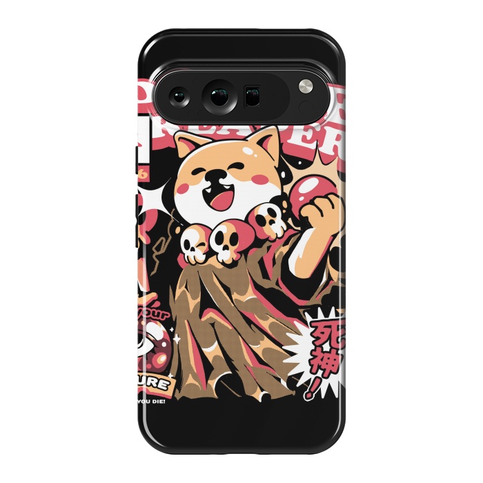 Pixel 9 Pro XL StrongFit Doggie Reaper by Ilustrata