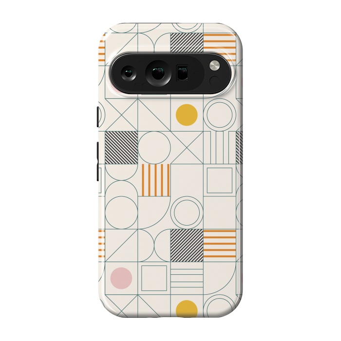 Pixel 9 pro StrongFit Spring Bauhaus Lines by ArtPrInk