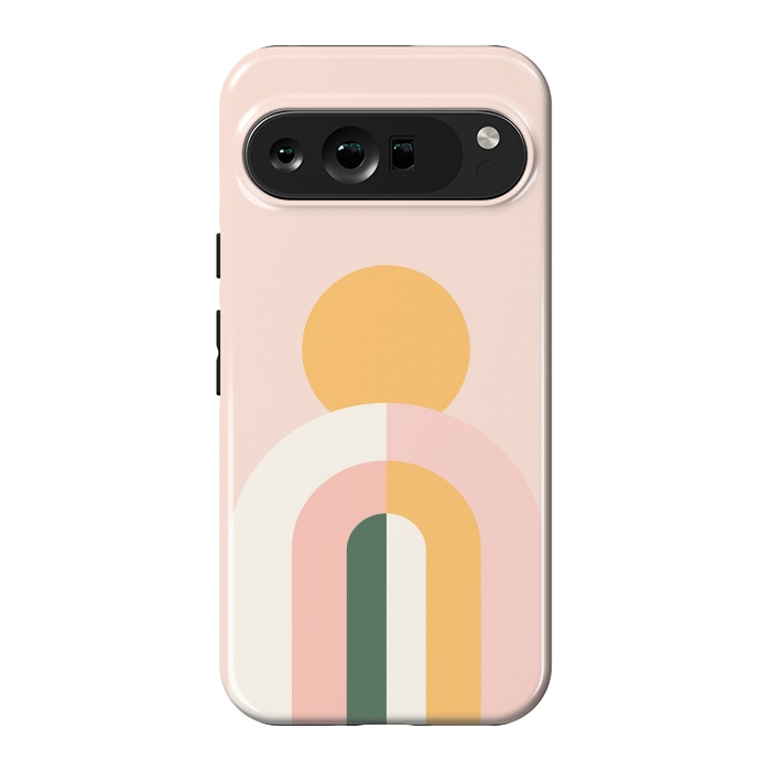 Pixel 9 Pro XL StrongFit Bold Rainbow Sun by ArtPrInk