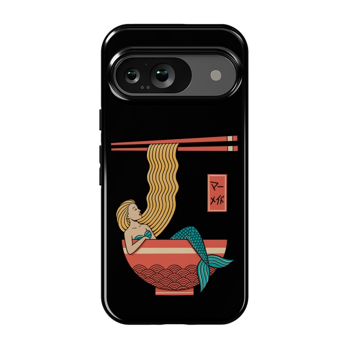 Pixel 9 StrongFit Mermaid Ramen by Coffee Man