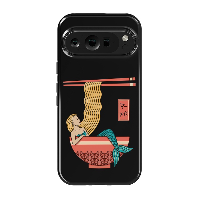 Pixel 9 pro StrongFit Mermaid Ramen by Coffee Man