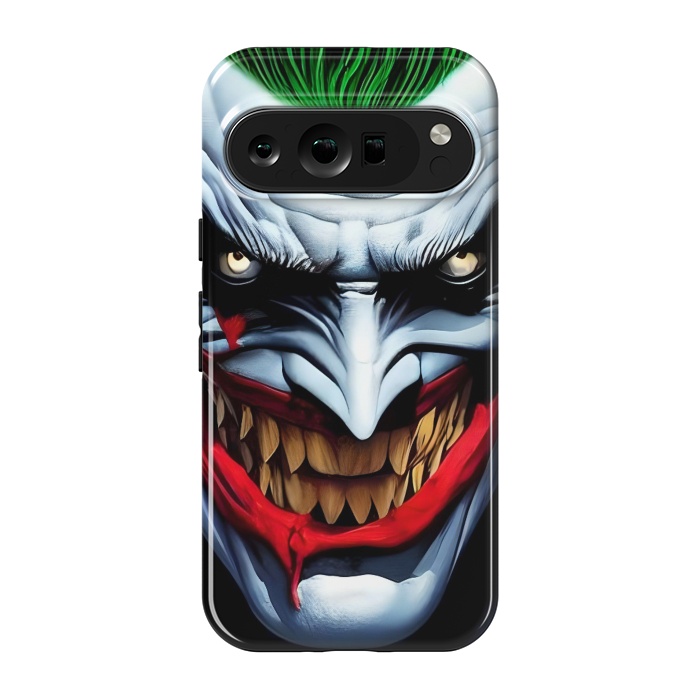 Pixel 9 pro StrongFit Why so Serious? by Mitxel Gonzalez