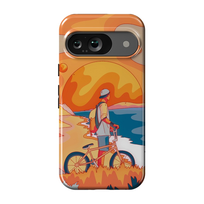 Pixel 9 StrongFit Beach BIker by Steve Wade (Swade)