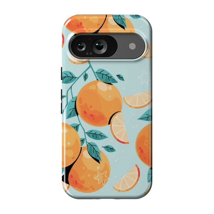 Pixel 9 StrongFit Orange Juice by ArtsCase