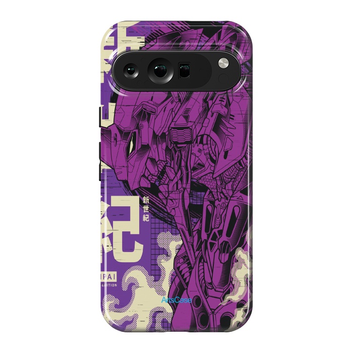 Pixel 9 Pro XL StrongFit Enter a New Reality: Immerse Yourself in the Enigmatic World of Eva by ArtsCase