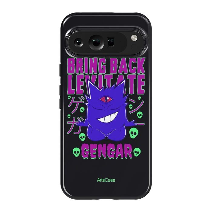 Pixel 9 Pro XL StrongFit Hauntingly Delightful: Bring Home the Mischief with Gengar-Inspired by ArtsCase