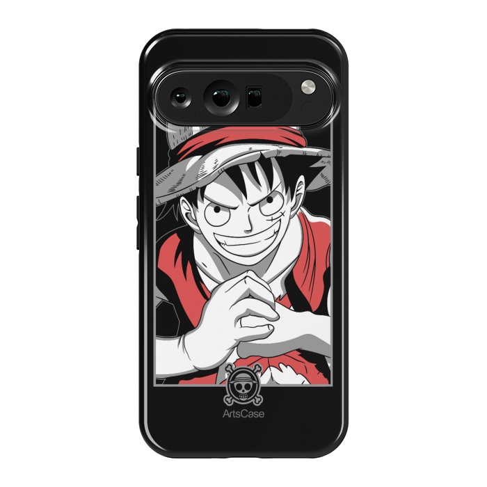 Pixel 9 Pro XL StrongFit Gear Up for Adventure: Unleash Your Inner Pirate with Captivating Luffy by ArtsCase