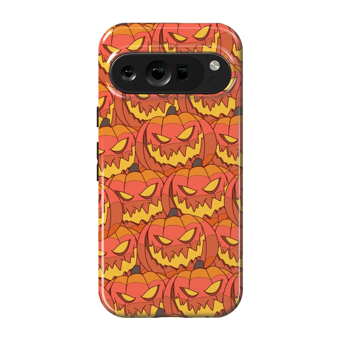 Pixel 9 pro StrongFit Halloween pumpkin carvings by Steve Wade (Swade)