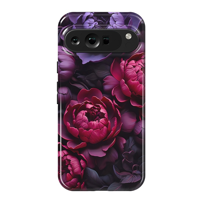 Pixel 9 Pro XL StrongFit Moody peonies by haroulita