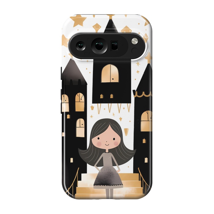 Pixel 9 pro StrongFit Princess castle by haroulita