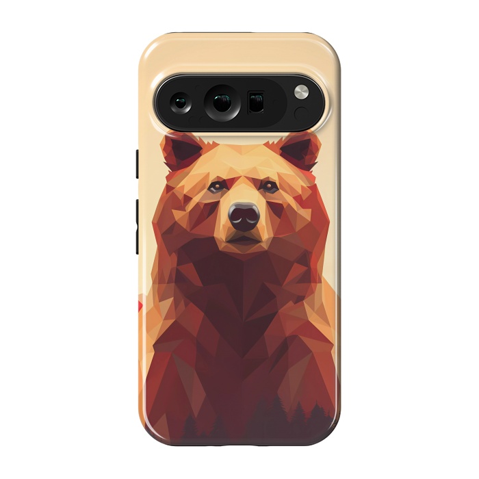 Pixel 9 pro StrongFit Poly bear by haroulita