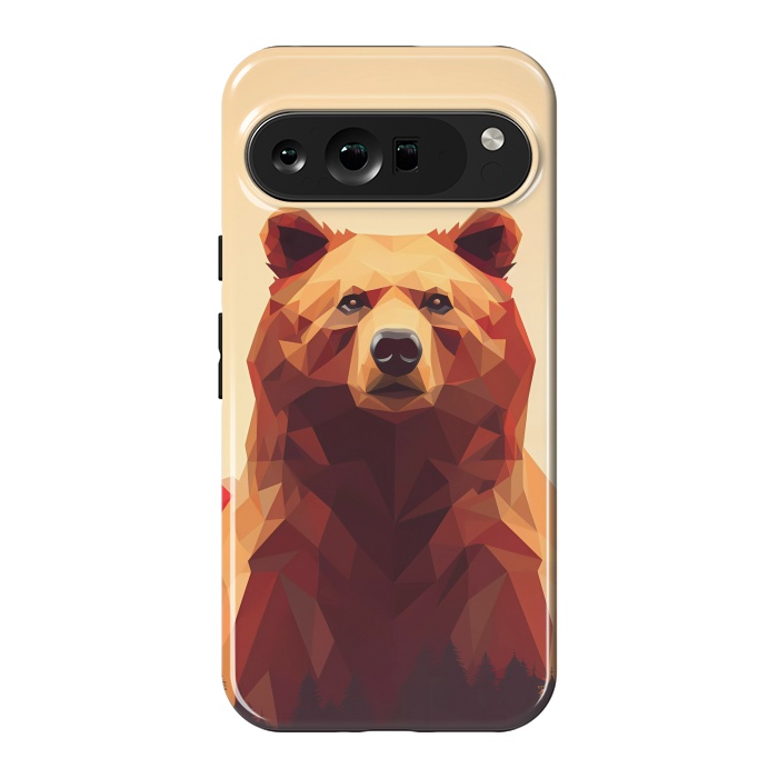 Pixel 9 Pro XL StrongFit Poly bear by haroulita