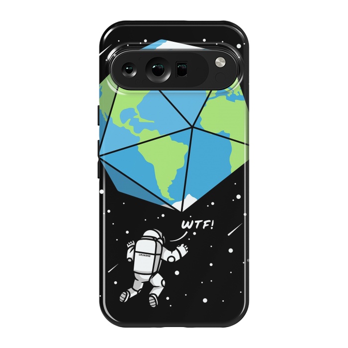 Pixel 9 Pro XL StrongFit D20 Earth Astronaut by LM2Kone