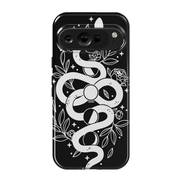 Pixel 9 pro StrongFit Mystical Moon Snake by LM2Kone