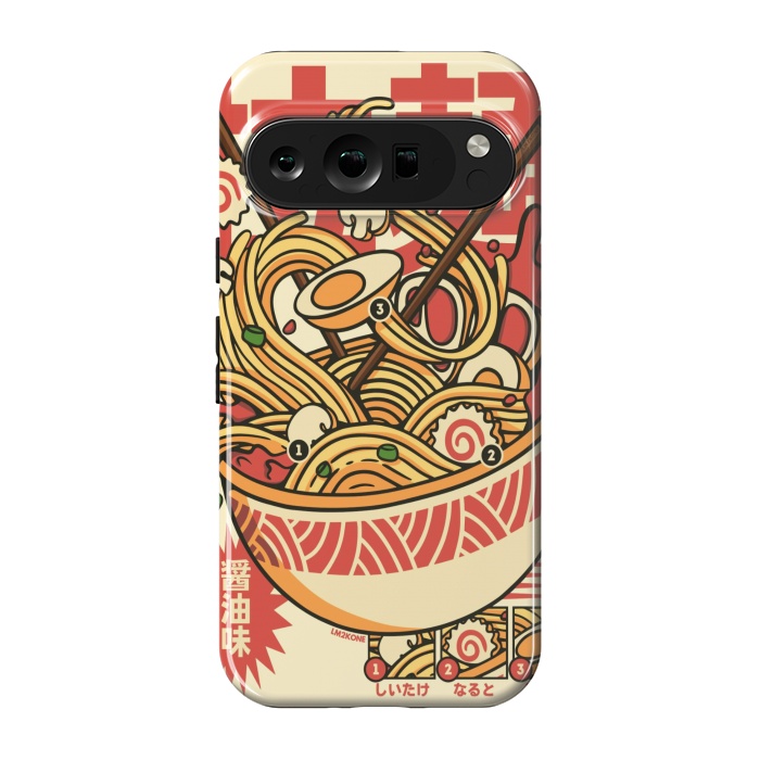 Pixel 9 pro StrongFit Vintage Cool Ramen by LM2Kone