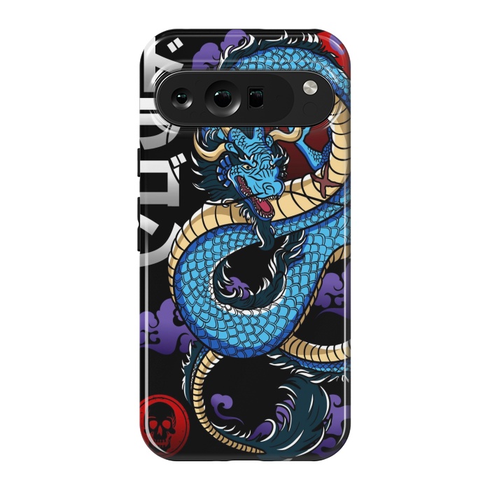 Pixel 9 Pro XL StrongFit Japanese Dragon Emperor by LM2Kone