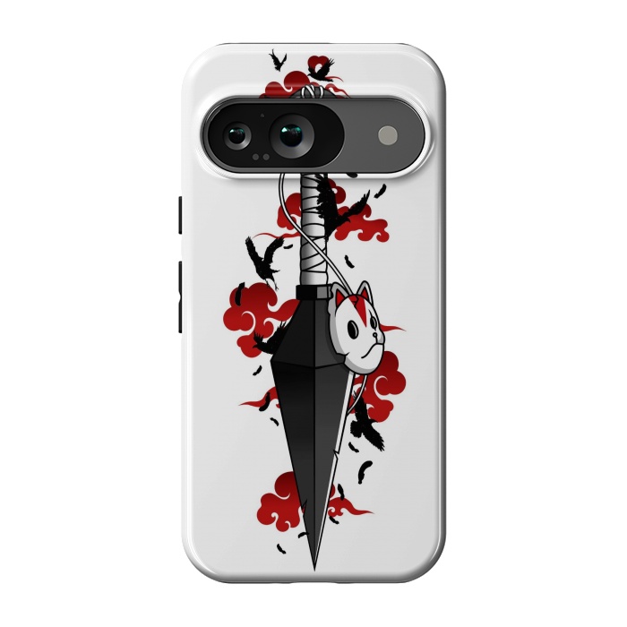 Pixel 9 StrongFit Red Cloud Kunai - Japanese by LM2Kone