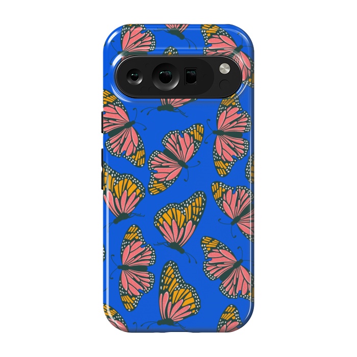 Pixel 9 pro StrongFit Bright Butterflies by Tiny Thistle Studio