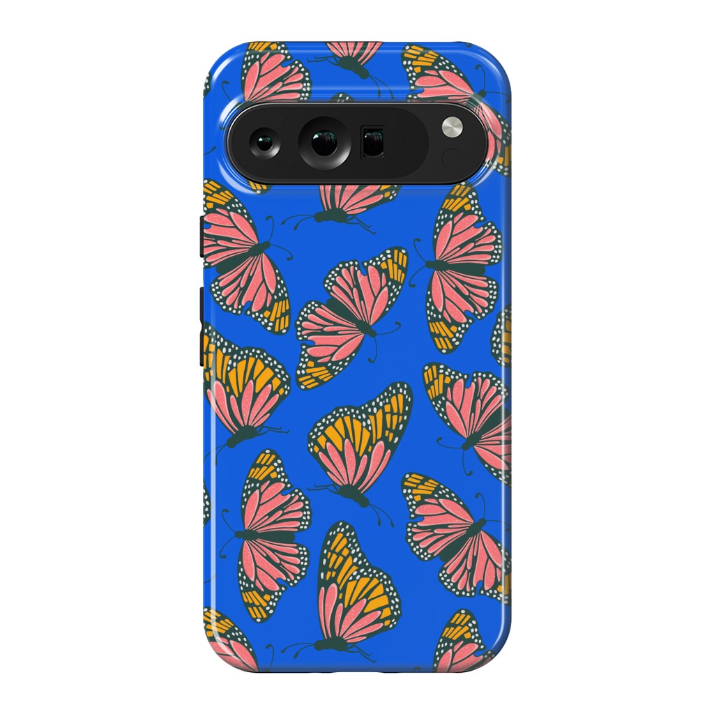 Pixel 9 Pro XL StrongFit Bright Butterflies by Tiny Thistle Studio