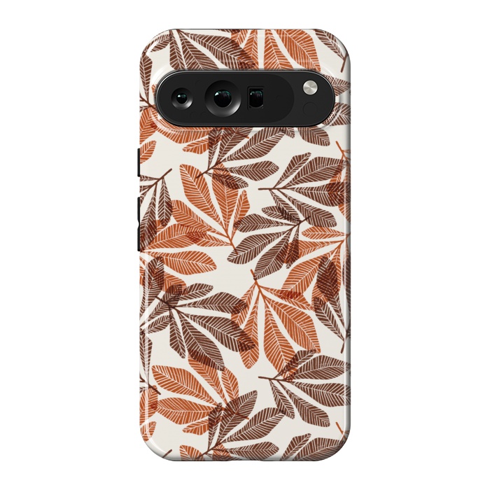 Pixel 9 Pro XL StrongFit Lacy Leaves by Tiny Thistle Studio