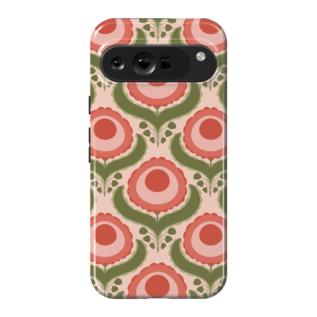 Pixel 9 Pro XL StrongFit Geometric Floral by Tiny Thistle Studio