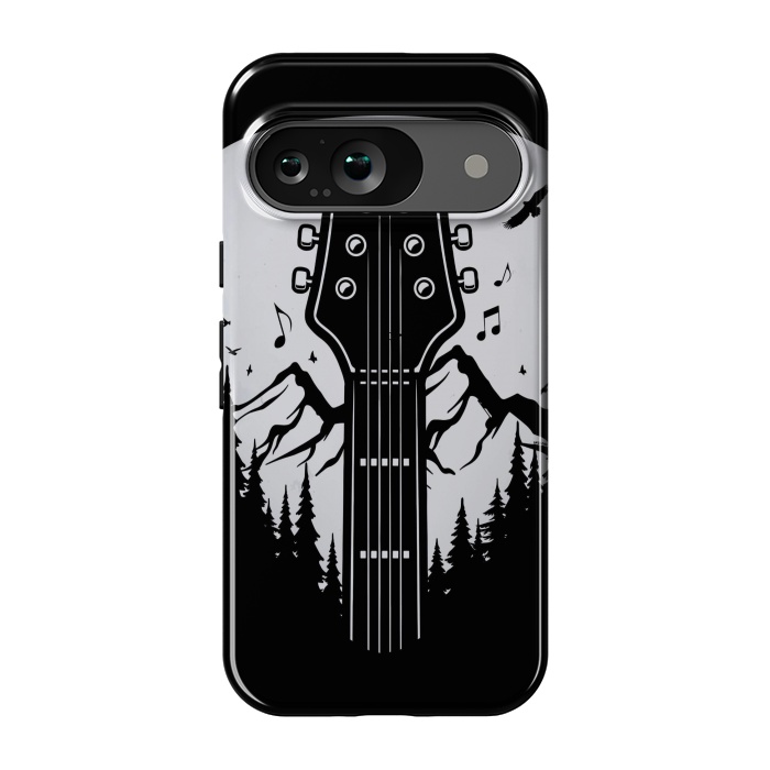 Pixel 9 StrongFit Forest Guitar Pick by LM2Kone