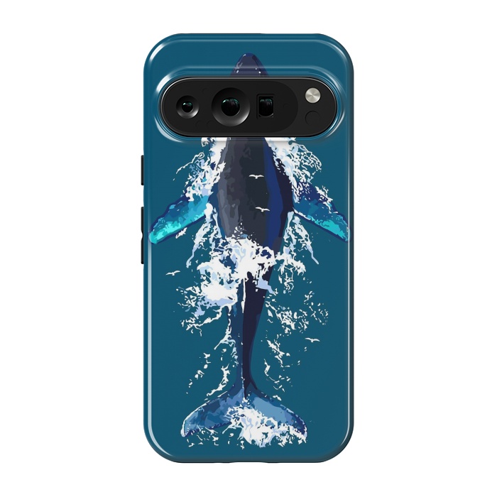 Pixel 9 pro StrongFit Humpback whale in ocean by LM2Kone