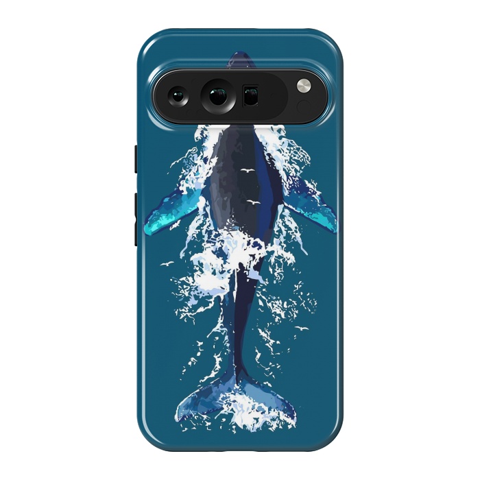 Pixel 9 Pro XL StrongFit Humpback whale in ocean by LM2Kone