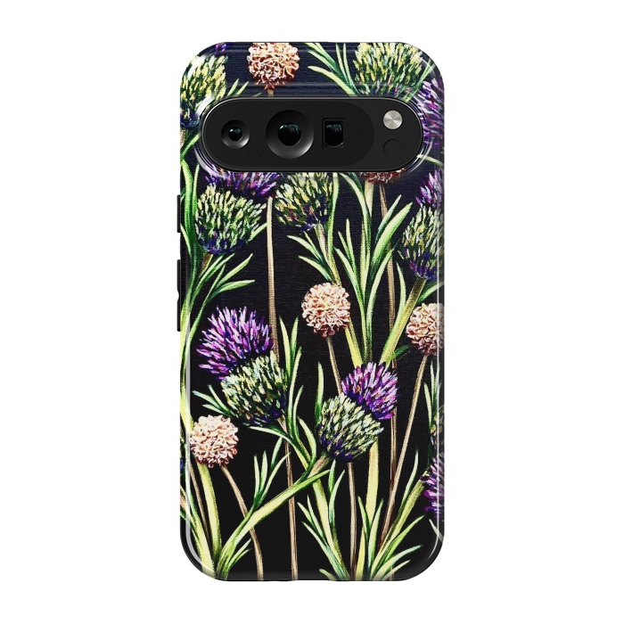 Pixel 9 pro StrongFit Thistle  by Denise Cassidy Wood