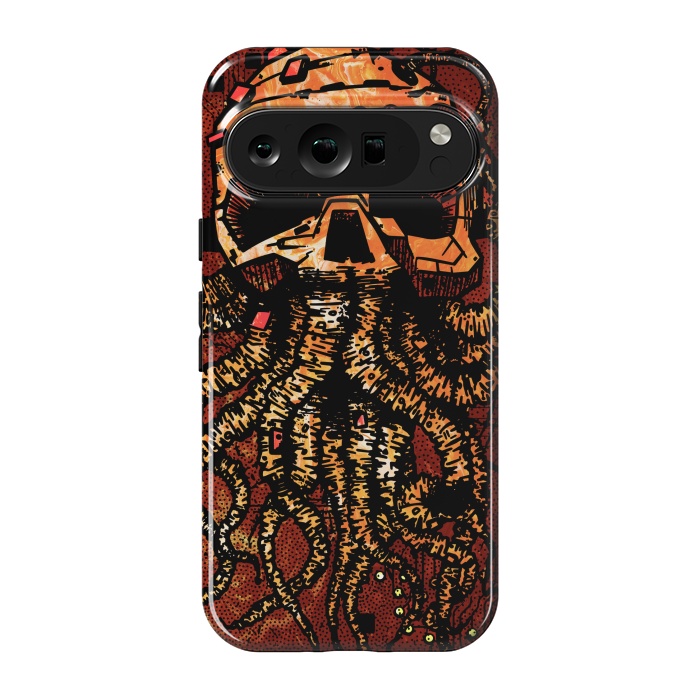 Pixel 9 pro StrongFit Skull tentacles by Manuvila