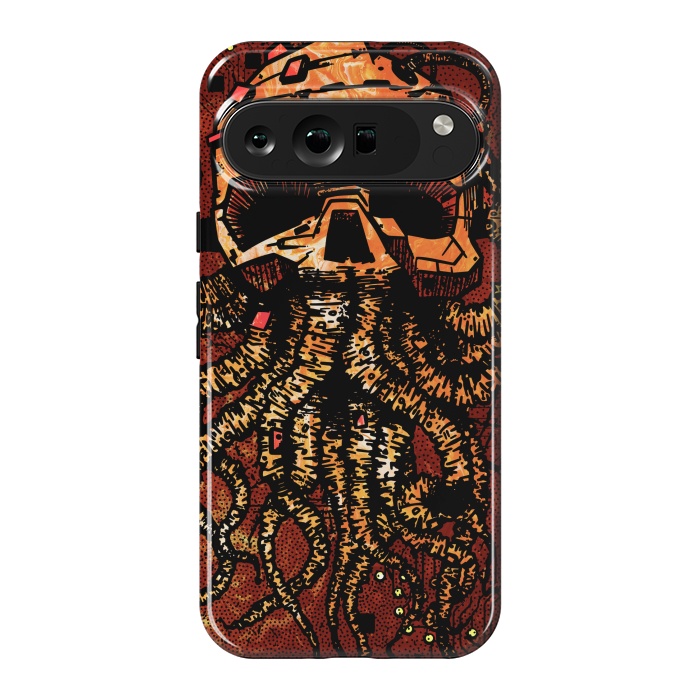 Pixel 9 Pro XL StrongFit Skull tentacles by Manuvila