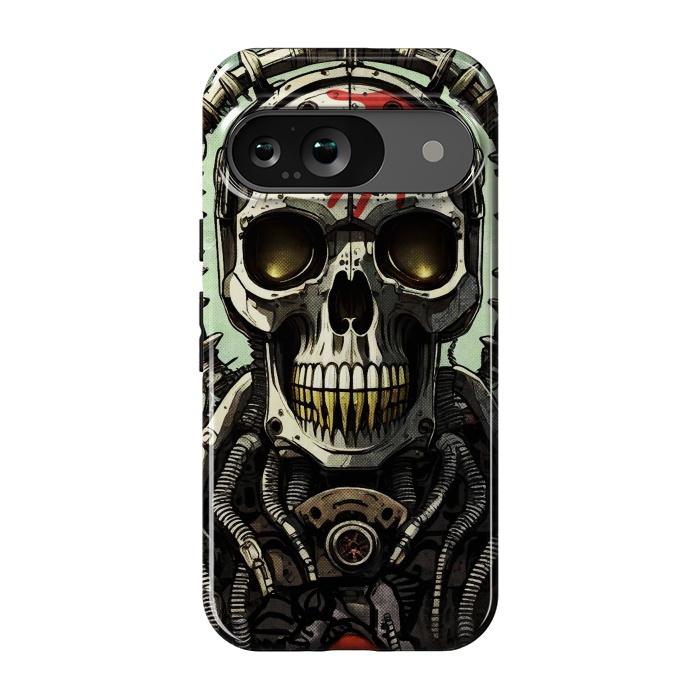 Pixel 9 StrongFit Metal skull2 by Manuvila