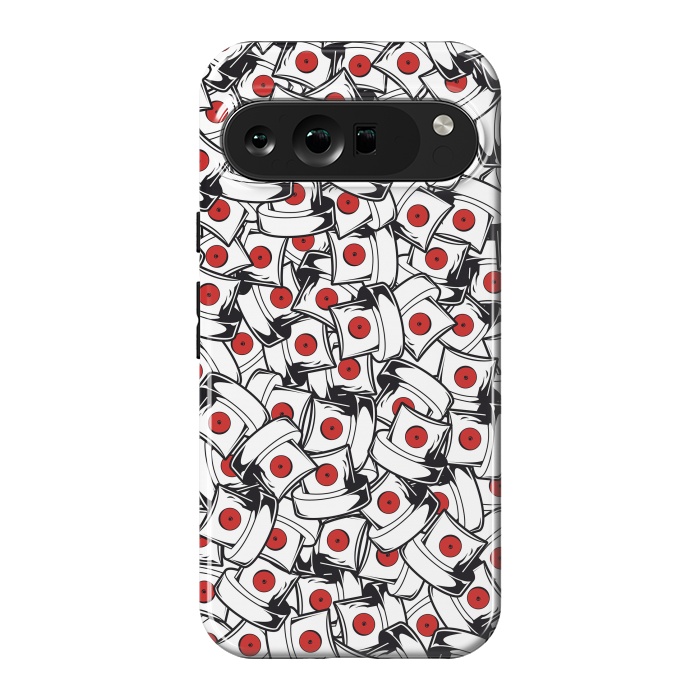 Pixel 9 Pro XL StrongFit red fat cap by Manuvila