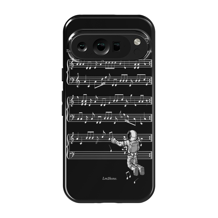 Pixel 9 pro StrongFit The Sound of Space - (Black version) by LM2Kone