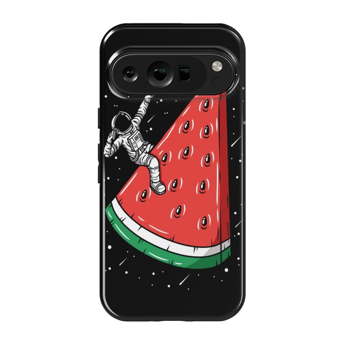 Pixel 9 pro StrongFit Watermelon Astronaut by LM2Kone