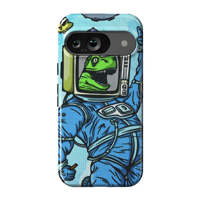 Pixel 9 StrongFit Astro lizard by Manuvila