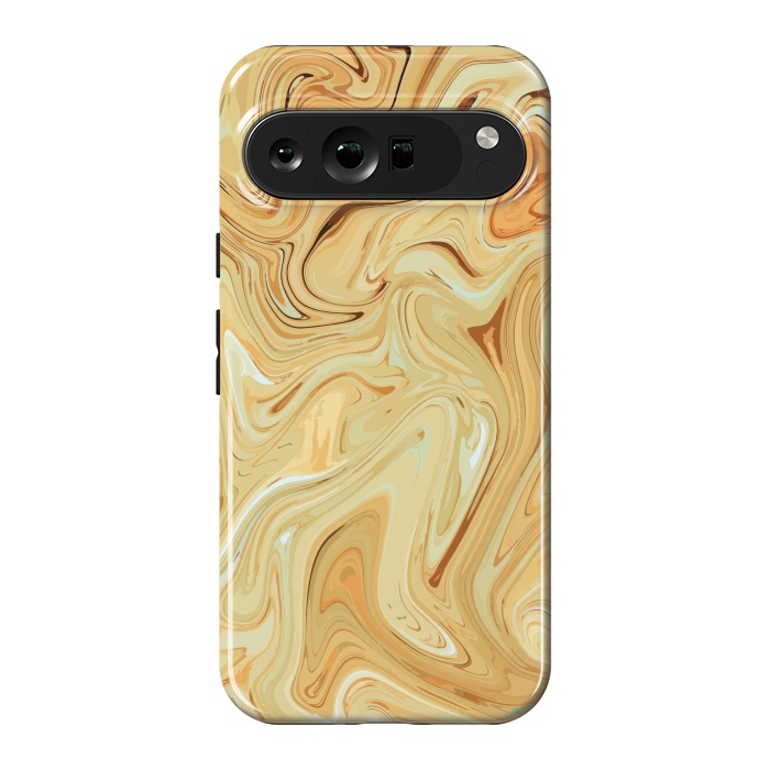 Pixel 9 Pro XL StrongFit Different Abstract, Liquid Pattern, Marble Effect by Creativeaxle