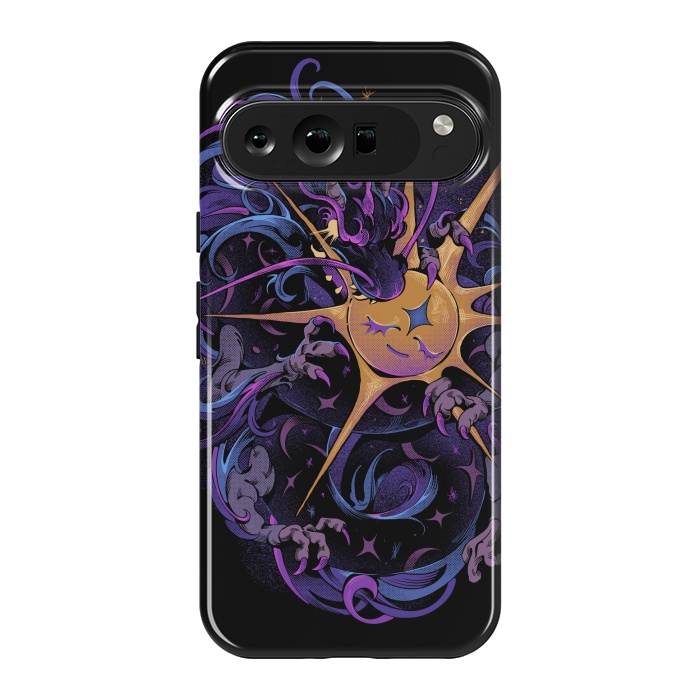 Pixel 9 Pro XL StrongFit Eclipse Dragon by Ilustrata