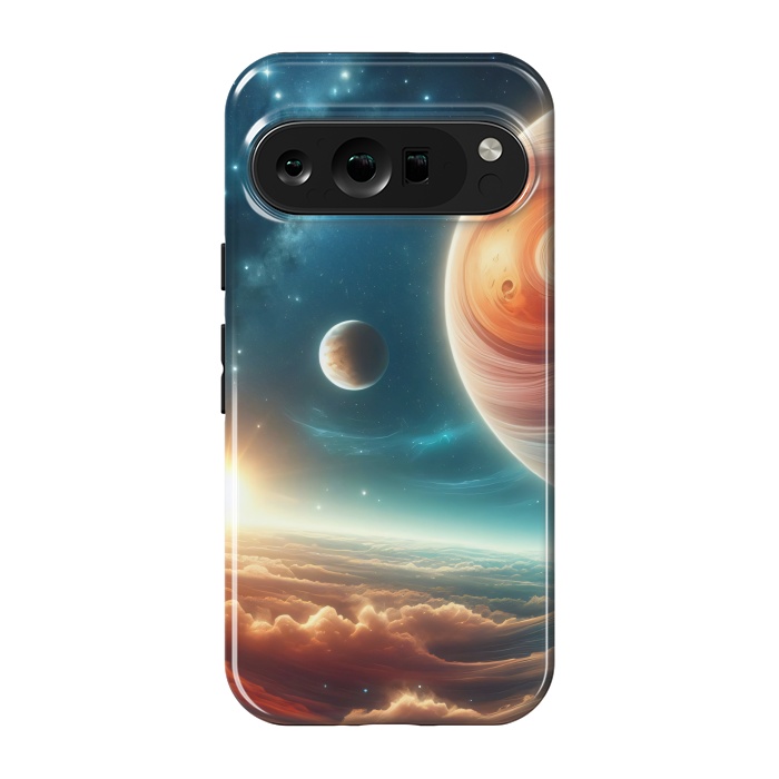 Pixel 9 pro StrongFit Swirling Universe by JohnnyVillas