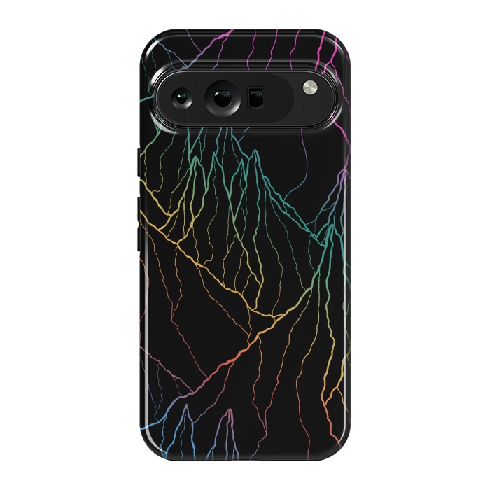 Pixel 9 Pro XL StrongFit Rainbow line peaks by Steve Wade (Swade)