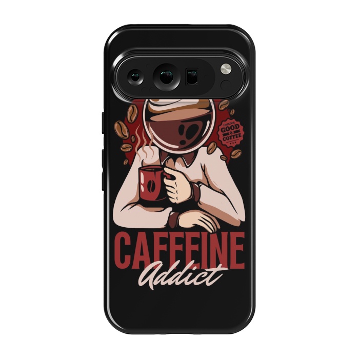 Pixel 9 pro StrongFit Caffeine Addict by LM2Kone