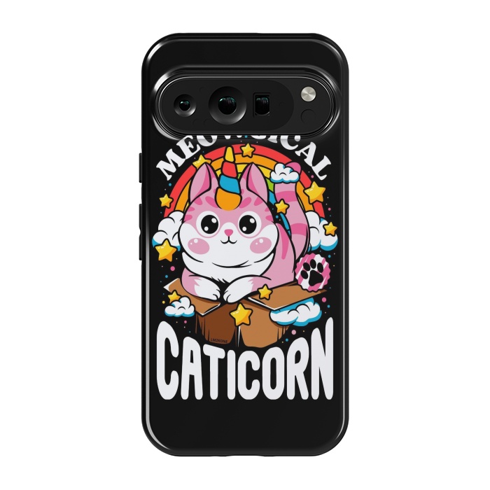 Pixel 9 pro StrongFit Cute Meowgical Caticorn by LM2Kone