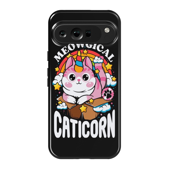 Pixel 9 Pro XL StrongFit Cute Meowgical Caticorn by LM2Kone