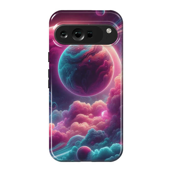 Pixel 9 Pro XL StrongFit Neon Universe by JohnnyVillas