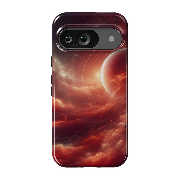 Pixel 9 StrongFit Red Universe by JohnnyVillas