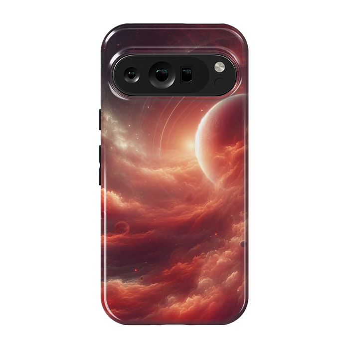 Pixel 9 pro StrongFit Red Universe by JohnnyVillas