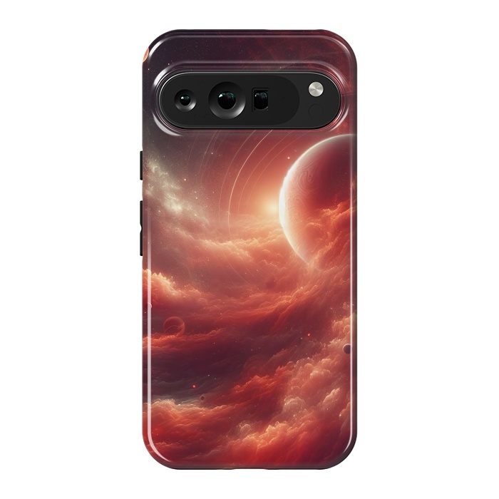 Pixel 9 Pro XL StrongFit Red Universe by JohnnyVillas