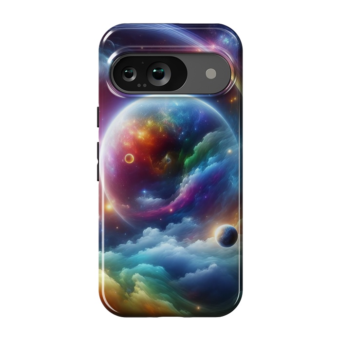 Pixel 9 StrongFit Rainbow Universe by JohnnyVillas